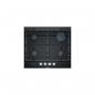 Preview: ARDEBO.de Bosch PRP6A6B70D Serie 8 Autarkes Gaskochfeld, 60 cm breit, Glaskeramik, FlameSelect, schwarz