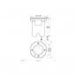 Preview: EVN PENTOLA LED Bodeneinbauleuchte, rund, IP67, 110-240V, 15W, 3000K, 1315m, Edelstahl/Alu (PC67101502)