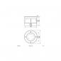 Preview: EVN LED Bodeneinbau, rund, IP67, 110-240V, 12W, 3000K, 950lm, EDS / Alu (PC67101202)