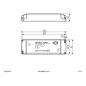 Preview: EVN SLD-Serie Netzgerät 24V/DC, 33,6-100W, IP20, Primär: 220-240V/AC, dimmbar mit Phasenan- und Phasenabschnitt-Dimmer (SLD24100)