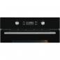 Preview: Exquisit EBEP697-H-030 Einbaubackofen, 60 cm breit, 70L, Grill, 11 Funktionen, Versenkknebel, Timer, schwarz