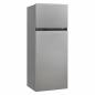 Preview: Exquisit KGC270-45-010E Stand Kühl-Gefrierkombination, 55 cm breit, 206 L, LED Beleuchtung, silber