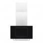 Preview: Exquisit KFD 60-9 Duo Inox Kopffrei-Dunstabzugshaube, 60 cm breit, Abluft/Umluft, Touch control, edelstahl