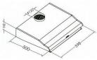 Preview: Exquisit UBH 10-2.1 Inoxlook Unterbauhaube-Dunstabzugshaube, 60 cm breit, Abluft
