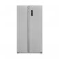Preview: ARDEBO.de Exquisit SBS560-050D Side by side Kühlschrank, 91,2cm breit, 562L, NoFrost, Digitale Kontrolle, LED-Beleuchtung, Umluftventilator, inoxlook