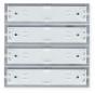 Preview: Gira 5024903 Wippenset 4fach für Tastsensor 4, KNX, reinweiß glänzend (lackiert)