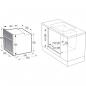 Preview: Gorenje BCS6737E06X+ECD643BX Einbau-Herset mit Glaskeramikkochfeld (BCS6737E06X+ECD643BX), 60cm breit, Heißluft mit Dampf, Pizza Funktion, Edelstahl/Schwarz