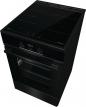 Preview: Gorenje GEIT5C60BPG Stand Elektroherd mit Induktionskochfeld, 50 cm breit, 70 L, Pizza-Funktion, FrozenBake, AirFry, Kindersicherung, TouchControl, schwarz