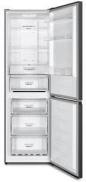 Preview: Gorenje NRK619CABXL4 Stand Kühl-Gefrierkombination, 59,5 cm breit, 304 L, NoFrost Plus, FastFreeze, MultiFlow Kühlung, schwarz