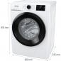 Preview: Gorenje WNEI74APS 7kg Frontlader Waschmaschine, 60cm breit, 1400U/Min, StableTech, 16 Programme, 3-teilige Waschmittelschublade, Kindersicherung, weiß