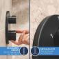 Preview: GROHE Precision Thermostat Duschsystem, Unterputz, Quickfix, mit Vitalio Start 250, mattschwarz (348832430)