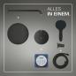 Preview: GROHE Precision Thermostat Duschsystem, Unterputz, Quickfix, mit Vitalio Start 250, mattschwarz (348832430)