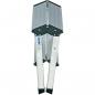 Preview: Krause 130013 Monto Treppy Doppelklapptritt, schwarz, 2x2 Stufen