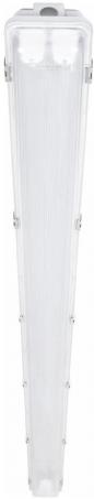 Preview: LEDVANCE DAMP PROOF HOUSING GEN 3 1500 P 2XLAMP I, Feuchtraumleuchte, T8-LED-Lampen, IP65, G13, 220-240V, grau (4099854118210)