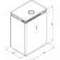 Preview: Viessmann Vitopure 250 Mobiler Luftreiniger für 35 m² Wohnräume, Leinen-weiß (ZK08007)