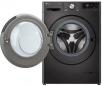 Preview: LG F4WR709YB 9 kg Frontlader Waschmaschine, 60 cm breit, 1400 U/Min, Kindersicherung, WIFI, AI DD, Zeitverzögerung, Platinum Black