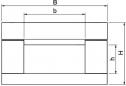 Preview: OBO Bettermann BSKD09-K0511 Brandschutzkanal PYROLINE® Con D BSK I90/E30, 50 x 110 mm, 1 m (7215139)