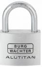 Preview: ARDEBO.de Burg Wächter 770 60 SB Alutitan Zylinder-Vorhangschloss, Aluminium (36121)