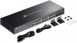 Preview: ARDEBO.de TP-Link Omada 24-Port Gigabit L2+ Managed Switch with 4 10GE SFP+ Slots (SG3428X)
