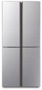 Preview: ARDEBO.de Hisense RQ515N4AC2 Multi Door Side-by-Side Kühl-/Gefrierkombination, 79,4 cm breit, 427 L, NoFrost, Multi Airflow-System, LED-Innenbeleuchtung, Edelstahl-Look