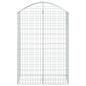 Preview: Gabione mit Hochbogen 100x50x140/160 cm Verzinktes Eisen