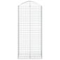 Preview: Gabione mit Hochbogen 100x50x220/240 cm Verzinktes Eisen