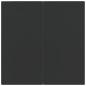 Preview: 5-tlg. Garten-Essgruppe mit Kissen Schwarz Poly Rattan