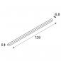 Preview: SLV Arlina 130, Indoor LED Wandaufbauleuchte 3000K, aluminium (1002240)
