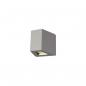 Preview: ARDEBO.de SLV OUT-BEAM Outdoor Wandleuchte, LED, 3000K, Beam up/Flood down, grau (229664)