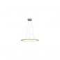 Preview: ARDEBO.de SLV PANEL 60 DALI Pendelleuchte, LED, rund, grau, 3000K (1003046)