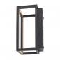 Preview: SLV QUADRULO Outdoor Wandaufbauleuchte, LED, 3000K, IP55, anthrazit (1007207)