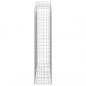 Preview: Gabionen mit Hochbogen 5 Stk. 200x50x220/240cm Verzinktes Eisen