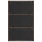 Preview: 4-tlg. Garten-Lounge-Set mit Kissen Braun Poly Rattan