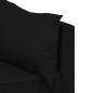 Preview: Garten-Ecksofas mit Kissen 2 Stk. Schwarz Poly Rattan