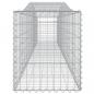 Preview: Gabionen mit Hochbogen 6 Stk. 400x50x60/80cm Verzinktes Eisen