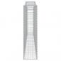 Preview: Gabionen mit Hochbogen 5 Stk. 400x30x120/140cm Verzinktes Eisen