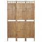 Preview: ARDEBO.de - 3-tlg. Raumteiler Bambus 120x180 cm