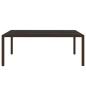 Preview: 11-tlg. Garten-Essgruppe Poly Rattan Braun