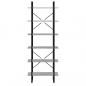 Preview: Hochschrank Grau Sonoma 80x30x210 cm Holzwerkstoff