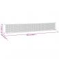 Preview: Tennisnetz Schwarz und Rot 500x100x87 cm Polyester
