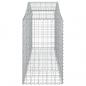 Preview: Gabionen mit Hochbogen 8 Stk. 200x50x80/100 cm Verzinktes Eisen