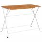 Preview: Bistrotisch Klappbar 100x54x71 cm Massivholz Akazie und Stahl