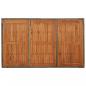 Preview: 5-tlg. Garten-Essgruppe mit Kissen Grau Poly Rattan