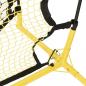 Preview: Fußball-Rebounder Schwarz und Gelb 183x85x120 cm Polyester