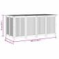 Preview: Gartenbox 200x80x75 cm Massivholz Akazie 