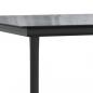 Preview: 11-tlg. Garten-Essgruppe mit Kissen Schwarz & Grau Poly Rattan
