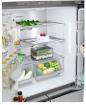 Preview: LG GMG960MBEE Stand Side-by-Side Kombination Mulitdoor, 91,4 cm breit, 638 L, No-Frost, InstaView, Craft Ice Kugeln, Eis-, Crushed Ice- und Wasserspender, ThinQ, Festwasseranschluss, metal sorbet Antifingerprint