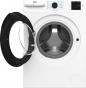 Preview: Beko BM3WFU3841X 8 kg Frontlader Waschmaschine, 60 cm breit, 1400 U/Min, EnergySpin, Kindersicherung, SteamCure, 15 Programme, weiß