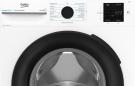 Preview: Beko BM3WFU3841X 8 kg Frontlader Waschmaschine, 60 cm breit, 1400 U/Min, EnergySpin, Kindersicherung, SteamCure, 15 Programme, weiß