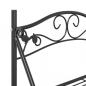 Preview: Blumenregal Schwarz 56x30x96 cm Stahl
